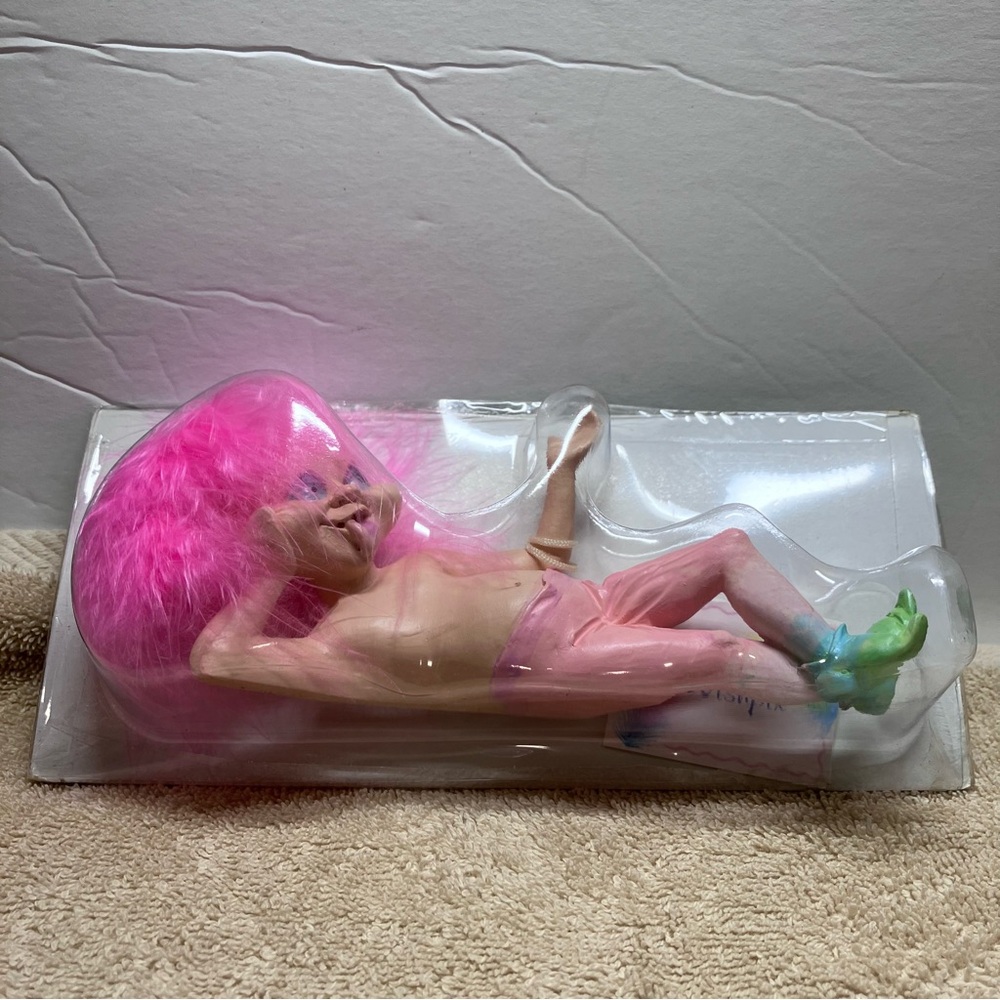 Russ Pink Troll Doll with Colorful Feet